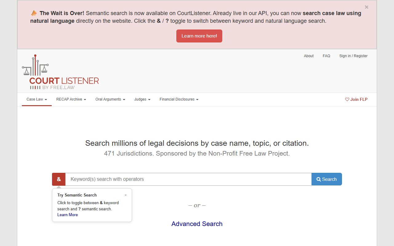 Anchorage Municipality probate research tool, CourtListener opinion and docket resource